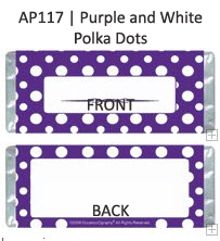 Purple and White Polka Dots-1