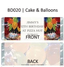Cake and Balloons